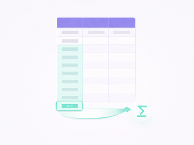 Как посчитать сумму столбца в Excel (Автоматически и вручную)