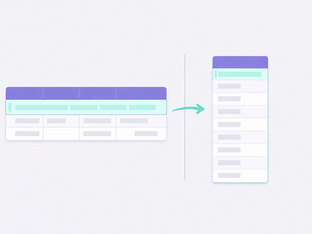 Как преобразовать строку в столбец и наоборот в Excel