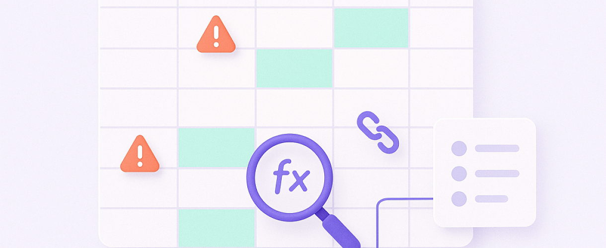 Как искать ошибки в формулах Excel и быстро их исправлять