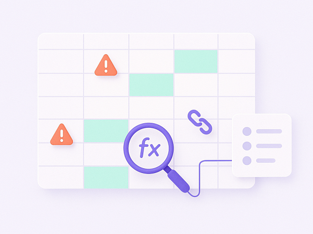 Как искать ошибки в формулах Excel и быстро их исправлять