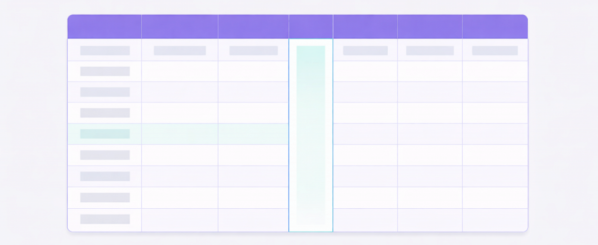 Как добавить и вставить столбец в Excel